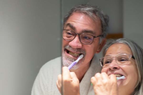 Brush your teeth routinely